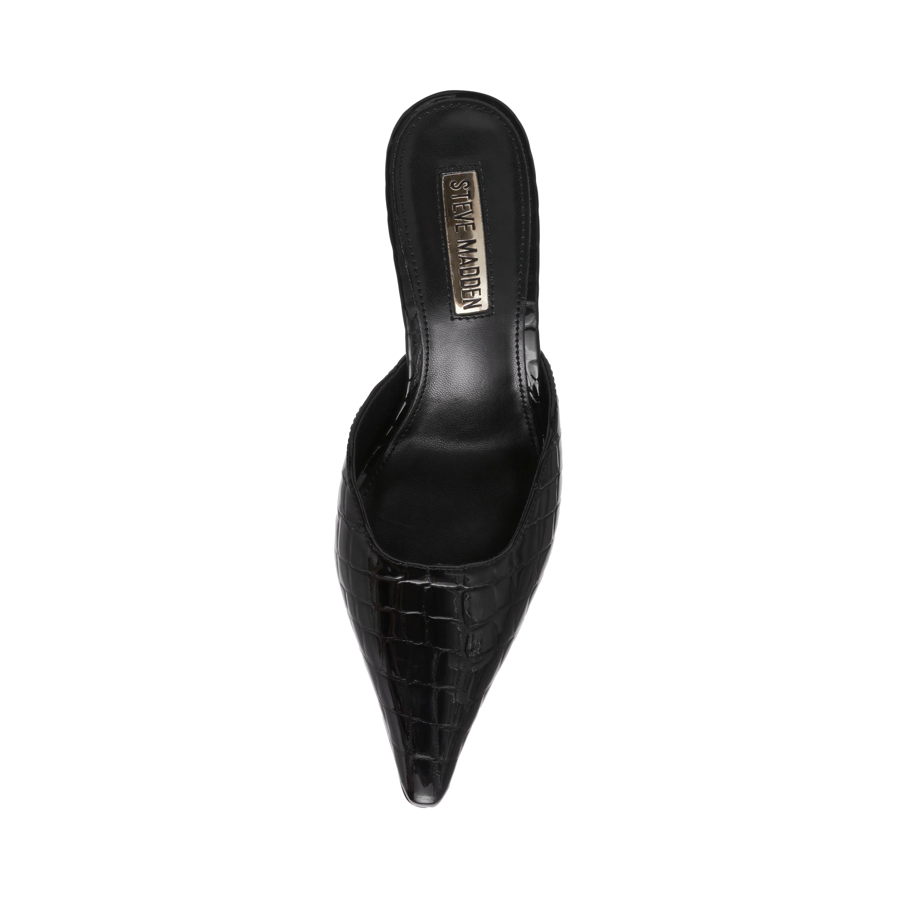 Alexi Mule Nero Croco - Image 6