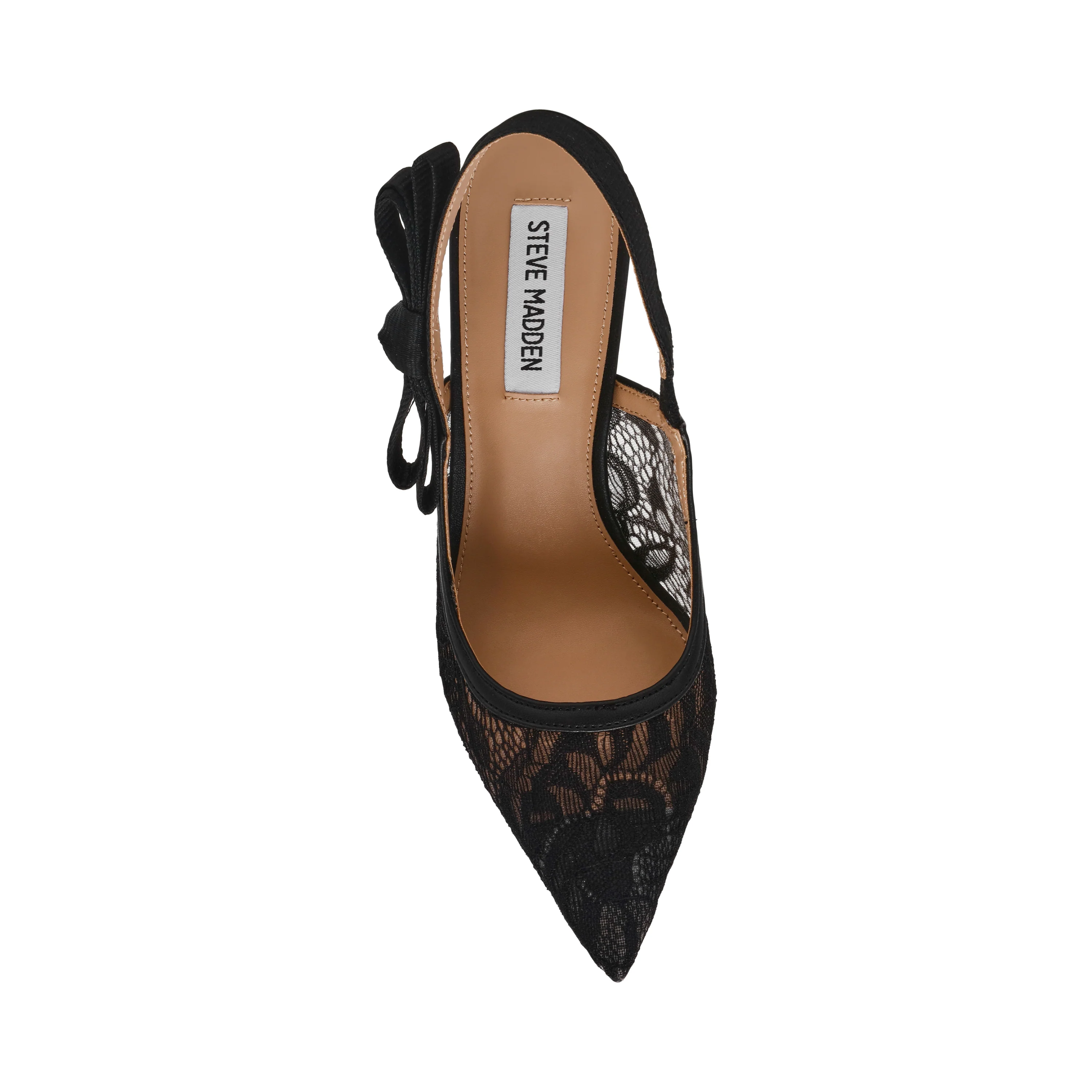 Brylie-l Slingback Nero Lace - Image 6