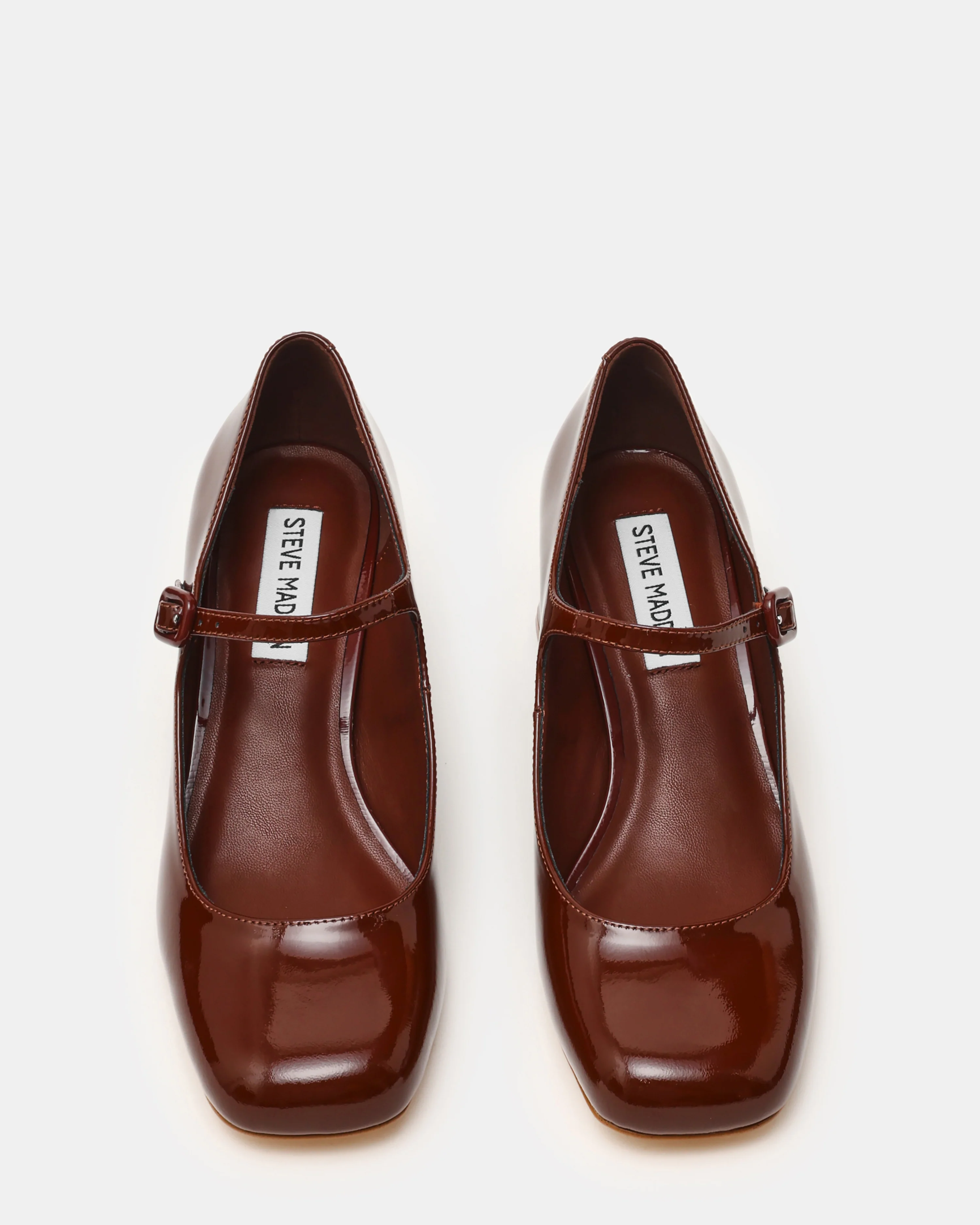 Darcey Mary Jane Cognac Vernice - Image 5