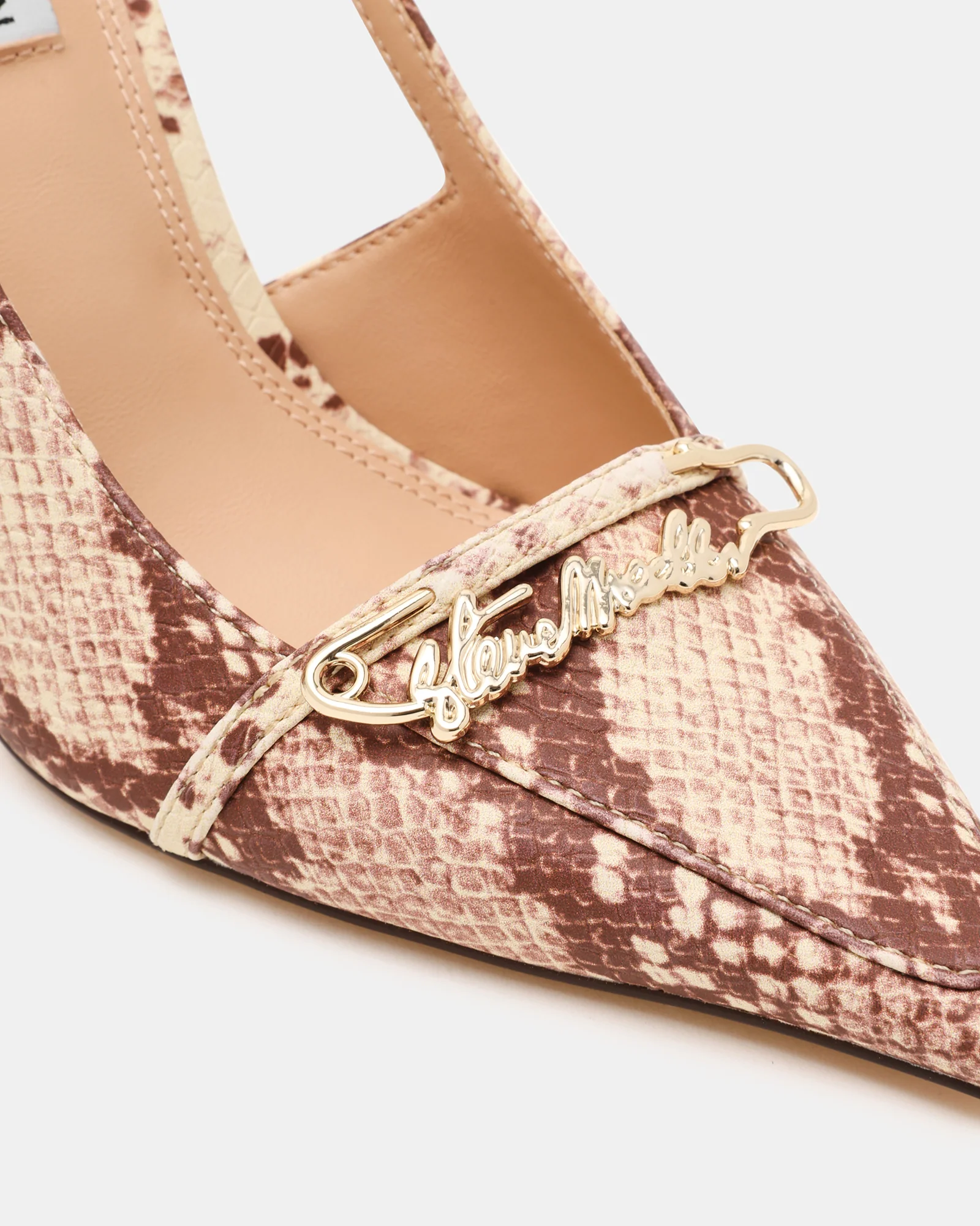 Dossier Slinback Crema Marrone Snake - Image 3