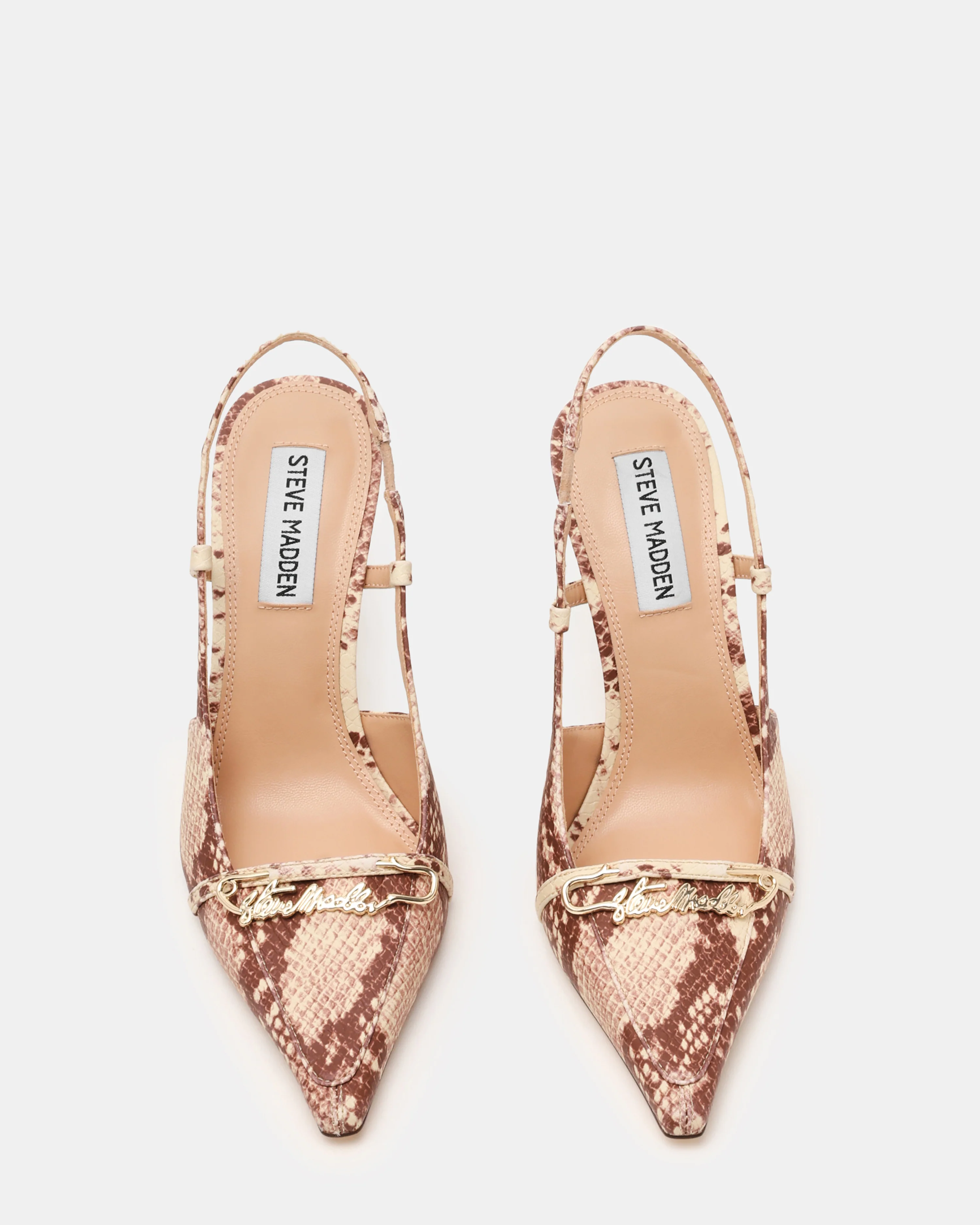 Dossier Slinback Crema Marrone Snake - Image 5