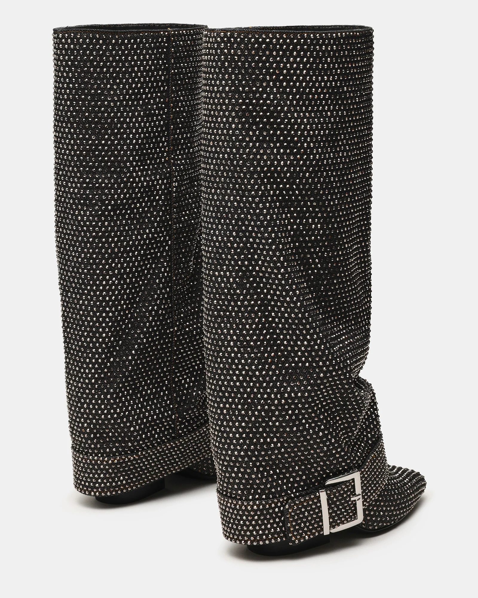 Illuzion-r Stivale Nero Denim - Image 4
