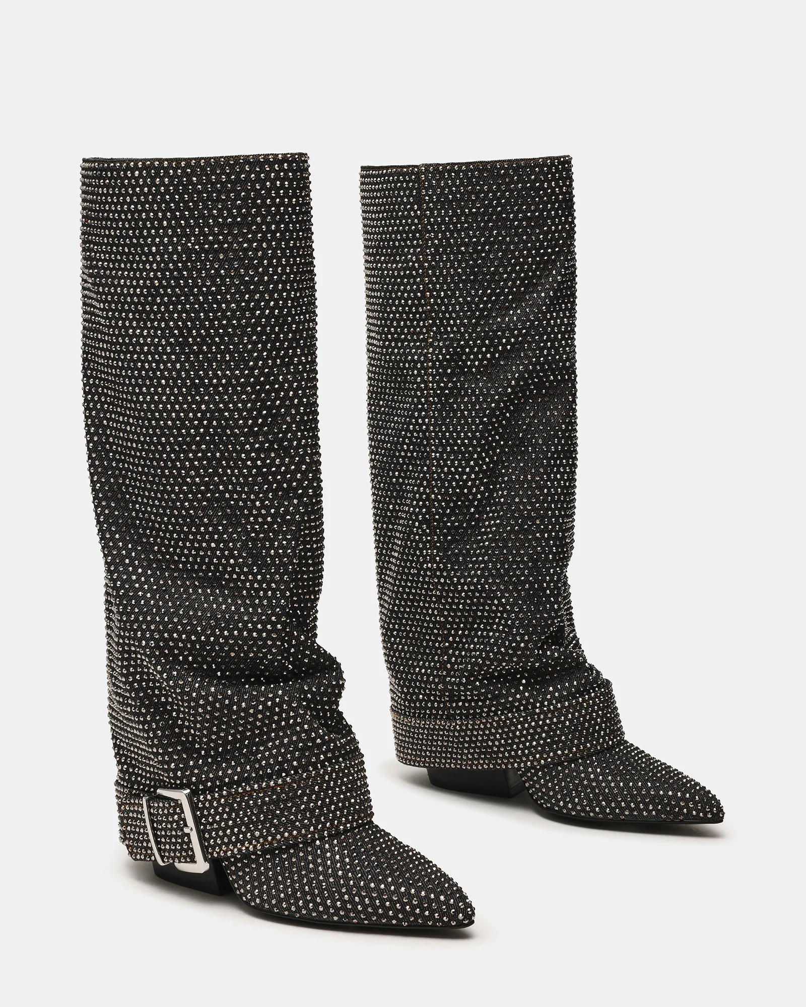 Illuzion-r Stivale Nero Denim - Image 6