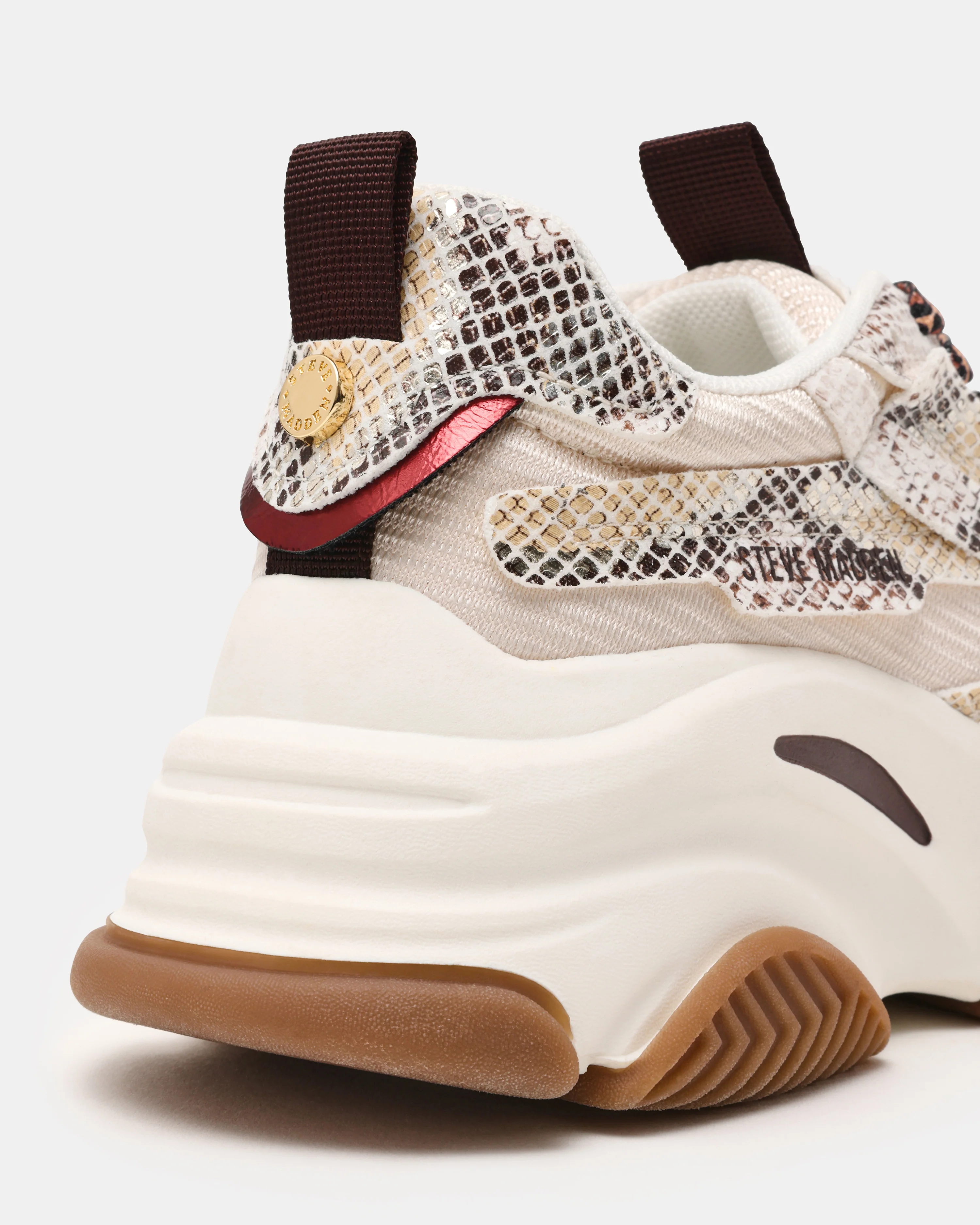 Possession-lt Sneaker Beige Snake - Image 3