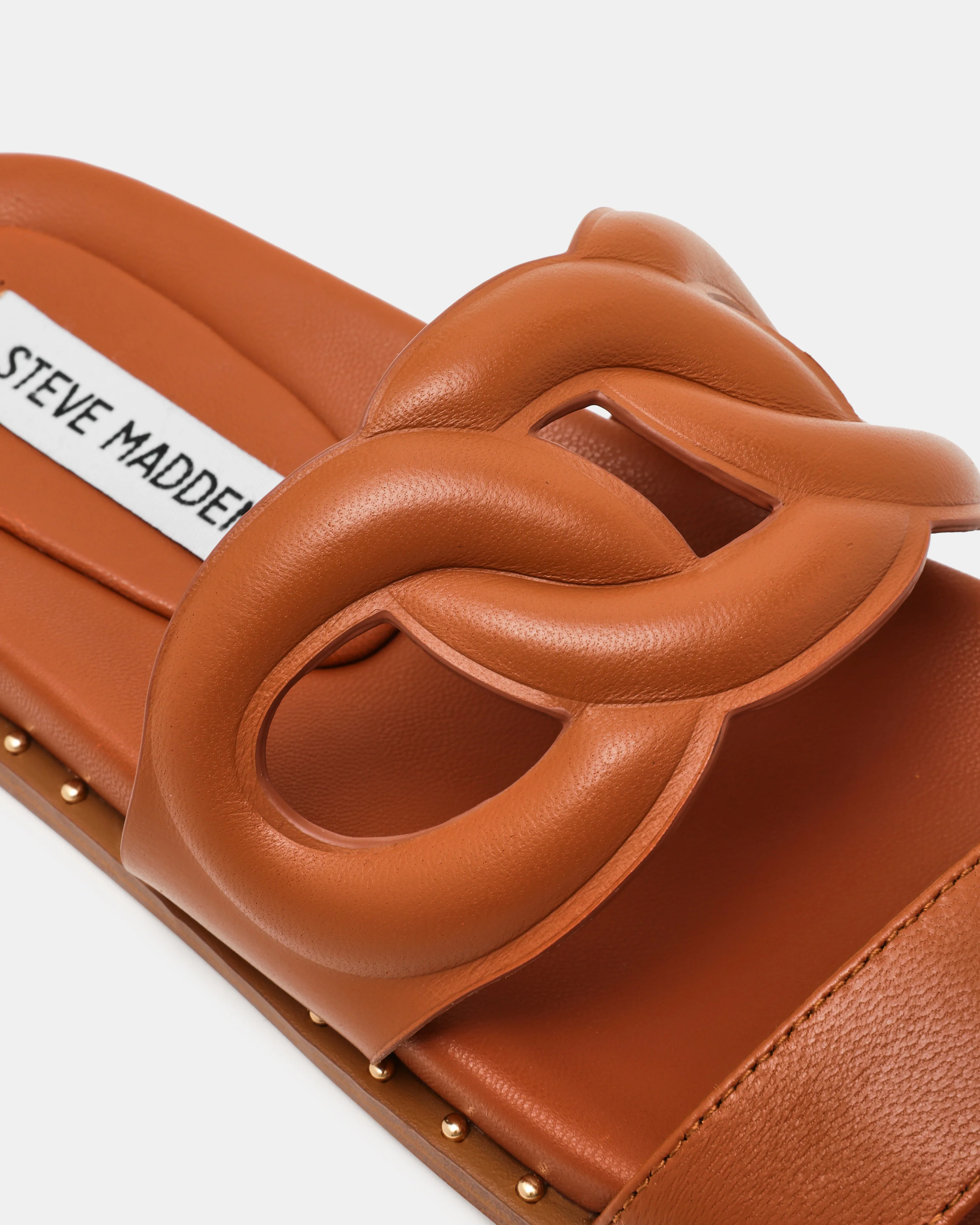 Sandlot Sandalo Cognac Pelle - Image 3