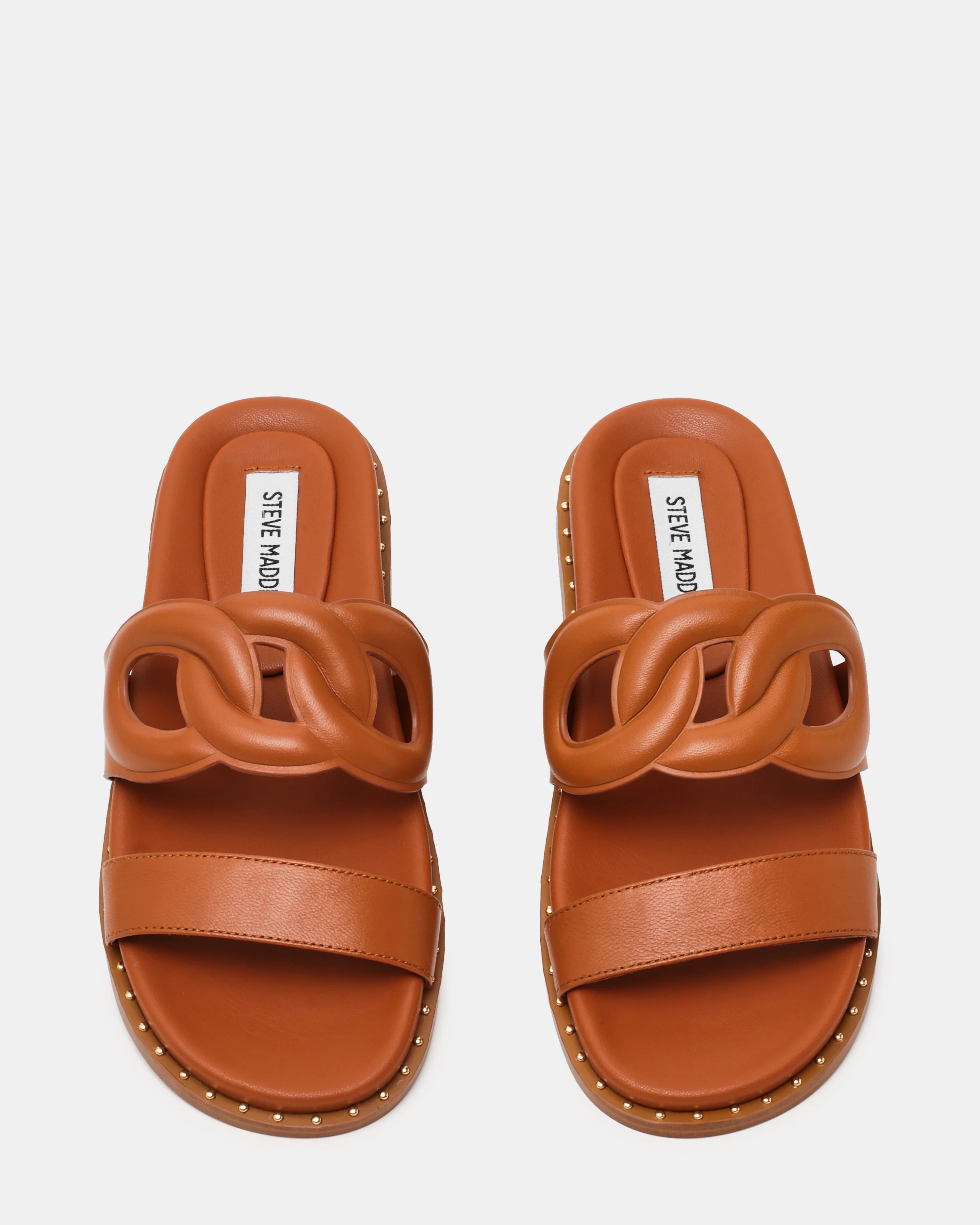 Sandlot Sandalo Cognac Pelle - Image 5