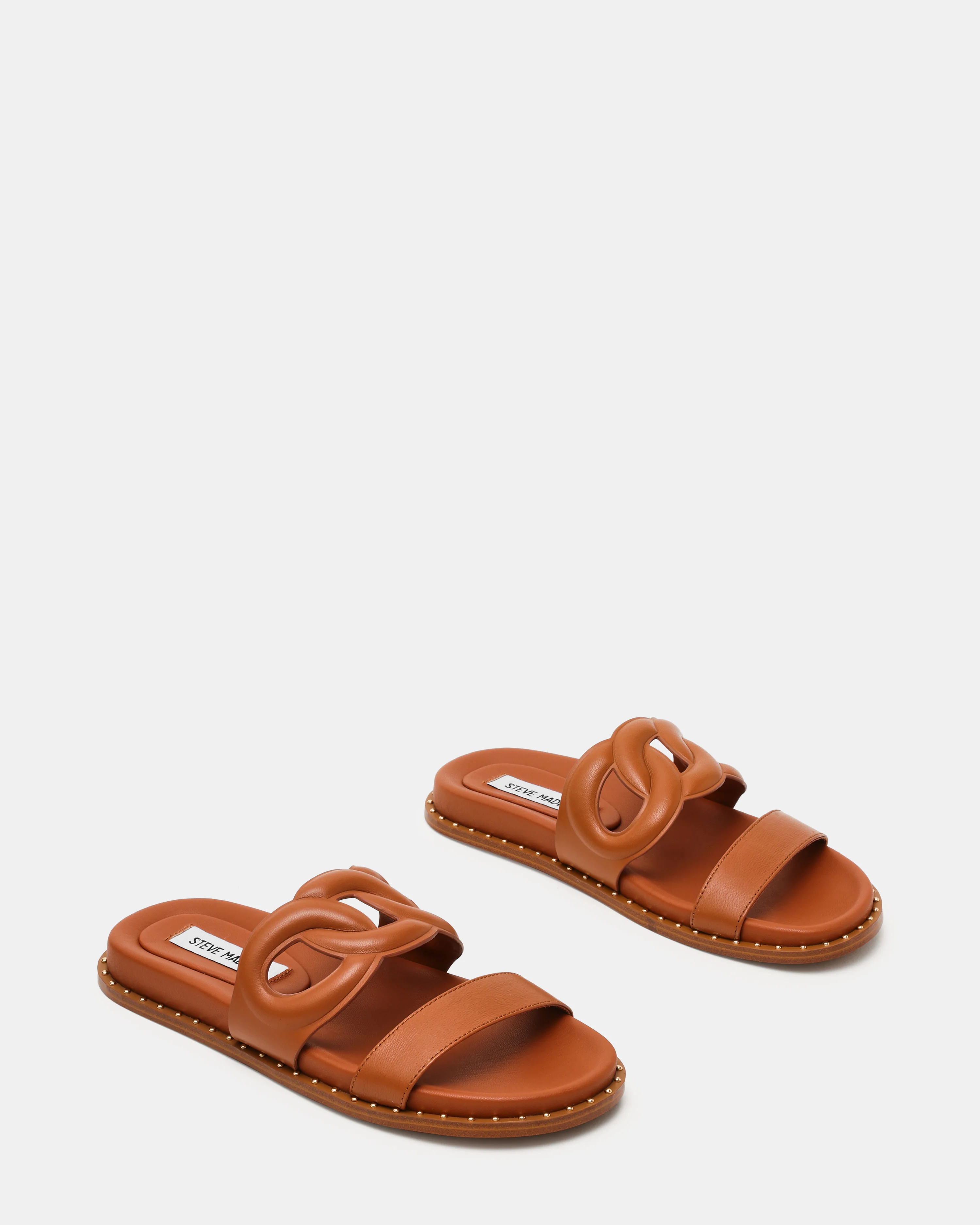 Sandlot Sandalo Cognac Pelle - Image 6